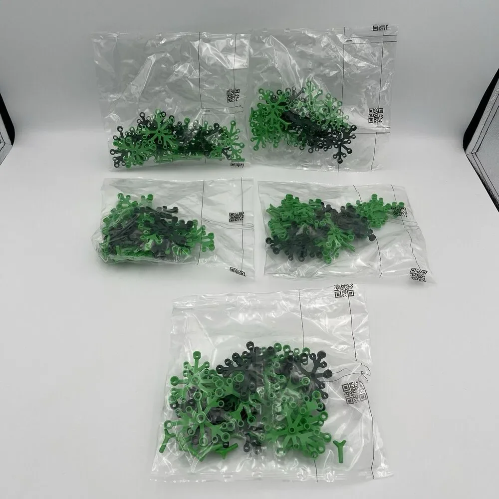 SEALED - LEGO Ideas 21318 Treehouse - Replacement Bags 5 Total GREEN LEAVES